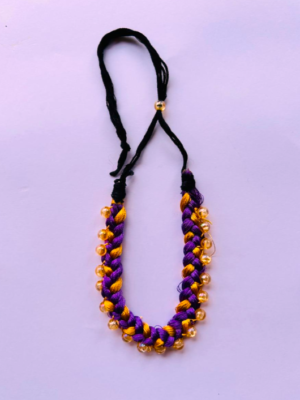 Silk Thread Choker Necklace